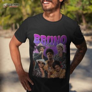 Bruno Mars Shirt Gift For Fan Tees Music Tour 2023 Bruno Mars T Shirt 1 Copy