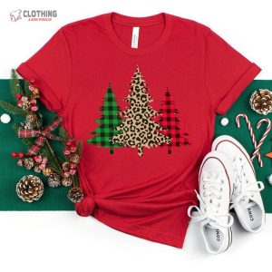 Buffalo Plaid Christmas T Shirt Merry Christmas Shirt Christmas Family Shirt