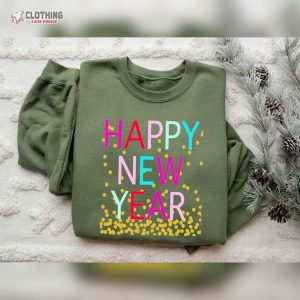 Cheers To The New Year Shirt 2024 Happy New Year Sweatshirt 1 1