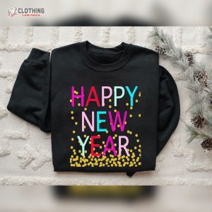 Cheers To The New Year Shirt 2024 Happy New Year Sweatshirt 3 1
