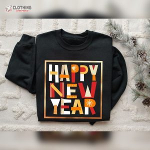 Cheers To The New Year Shirt 2024 Happy New Year Sweatshirt 3