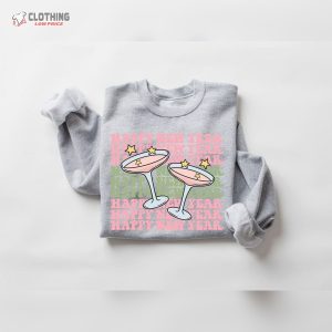 Cheers To The New Year Shirt, 2024 Happy New Year Sweatshirt, Happy New Year Shirt 2024