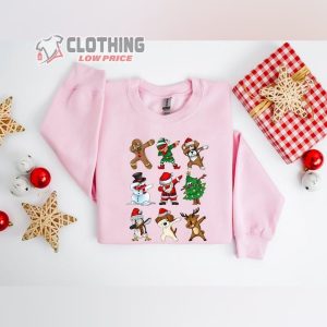 Christmas Dabbing Sweatshirt Santa Dabbi3