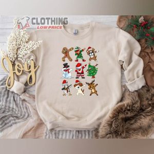 Christmas Dabbing Sweatshirt Santa Dabbi4