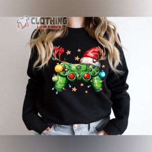 Christmas Game Controller Shirt, Christmas Trending Tee, Christmas Shirt, Christmas Gift For Gamer