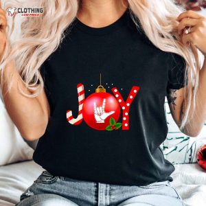 Christmas Shirt American Sign Language Deaf Christmas Shirt 1