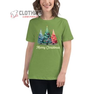 Christmas Tree T-Shirt, Cute Christmas Tee, Christmas Tree, Christmas Shirt, Happy Christmas Day Gift For Family