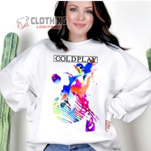 Coldplay Music Band Sweatshirt Retro Coldplay Hoodie Coldplay Merch Coldplay Fan Gif1