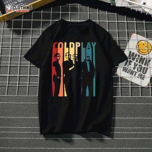 Coldplay T-Shirt Music Tour
