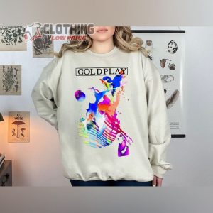 Coldplay Tour 2024 Sweatshirt, Retro Coldplay Hoodie, Coldplay Shirt, Coldplay Merch Coldplay Fan Gift