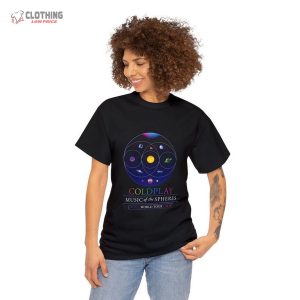 Coldplay Tshirt, Music Of The Spheres Tour 2023 2024 Shirt, Retro Coldplay, World Music Tour 2024 Gift For Fan