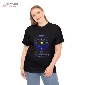 Coldplay Tshirt Music Of The Spheres Tour 2023 2024 Shirt Retro Coldplay World Music Tour 2024 Gift For 1