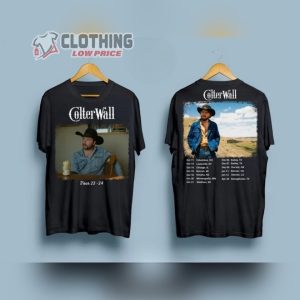 Colter Wall Tour Dates 2023 2024 Unisex TShirt, 2024 Colter Wall Tour Setlist Shirt, Colter Wall Concert Ticket Merch