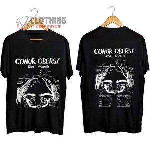 Conor Oberst And Friends 2024 Tour Merch Conor Oberst 2024 Concert Shirt Conor Oberst Fan Gift Shirt Conor Oberst Tour Dates 2024 T Shirt 2