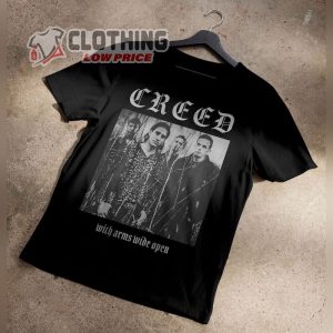 Creed 2024 Concert Shirt, Creed Band 2024 Tour Summer Of ’99 Tour Shirt, Creed Reunion Tour Merch