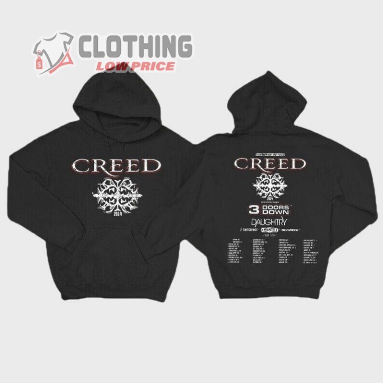 Creed 2024 Tour Summer Of '99 Tour Shirt, Creed 2024 Concert Shirt