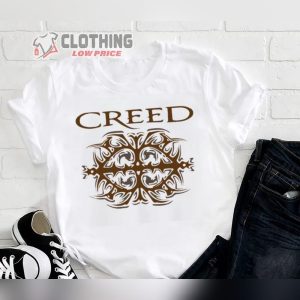 Creed 2024 Tour Unisex T-Shirt, Rock Band Creed Graphic Shirt, Creed Band Merch,  Vintage Creed Band Logo Merch, Creed Band Fan Gift Shirt