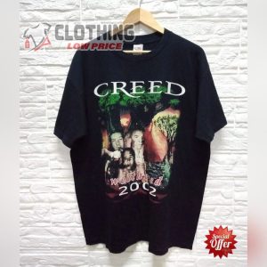 Creed Summer Of 99 Tour Shirt, Creed Band Tour Shirt, Creed 2024 Music Concert Tee, Creed Tour Tickets Merch