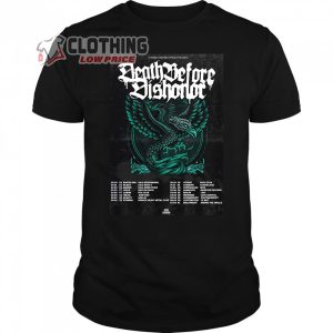 Death Before Dishonor Tour Dates 2024 Merch Death Before Dishonor Concert 2024 Shirt Death Before Dishonor Band T Shirt