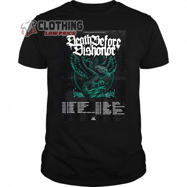 Death Before Dishonor Tour Dates 2024 Merch, Death Before Dishonor Concert 2024 Shirt, Death Before Dishonor Band T-Shirt