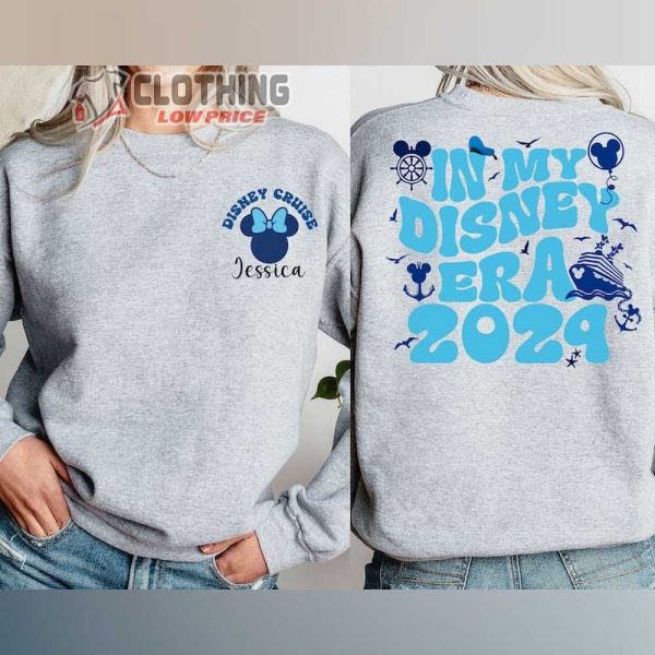 Disney Cruise Line 2024 Sweatshirt, In My Disney Era 2024 Shirt, Mickey Cruise Sweatshirt
