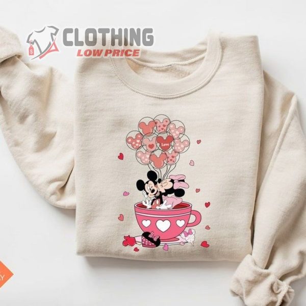 Disney Cup Valentines Sweatshirt, Magical Castle Sweatshirt