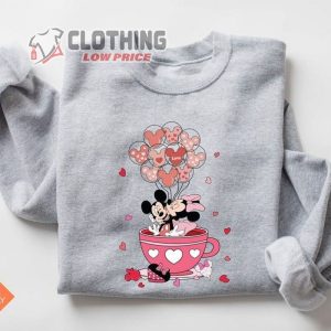 Disney Cup Valentines Sweatshirt, Magical Castle Sweatshirt