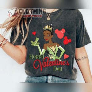 Disney Tiana Princess Happy Valentine’S Day Shirt, Disney Valentine’S Day Shirt, Funny Valentine’S Day Merch