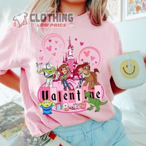 Disney Toy Story Love Shirt, Disney Valentine’S Day Shirt, Disney Lovers Matching Merch