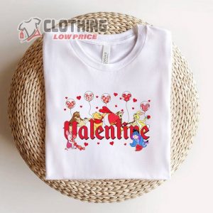Disney Valentine Sweatshirt, Valentines Day Gift, Disney Lover Sweater