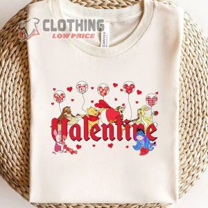 Disney Valentine Sweatshirt Valentines Day Gift Disney Lover Sweater 3