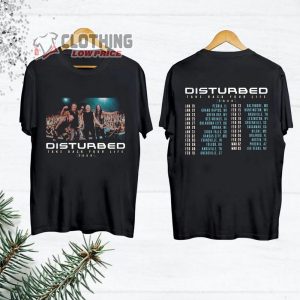 Disturbed Tour Dates 2024 Merch, Disturbed 2024 Tour Shirt, Take Back Your Life Tour Merch, Disturbed Concert 2024 T-Shirt