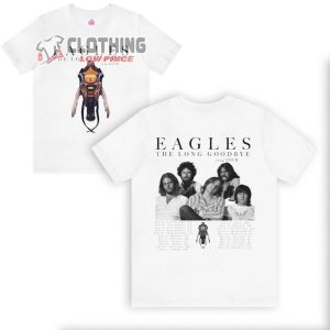 Eagles The Long Goodbye 2024 Tour Merch, Eagles Tour Date 2024 Shirt, Eagles The Long Goodbye Final Tour T-Shirt