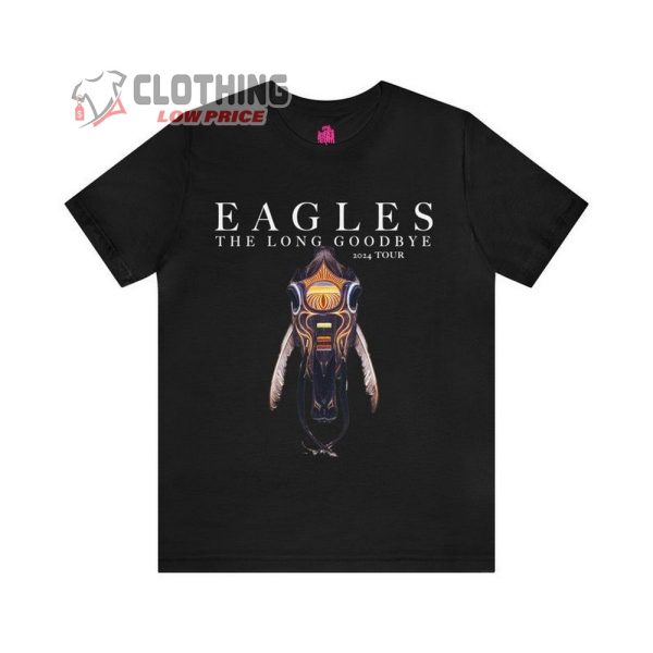 Eagles The Long Goodbye 2024 Tour Shirt, Eagles Trending Merch, Eagles Say Goodbye, Eagles Concert, Eagles Fan Gift