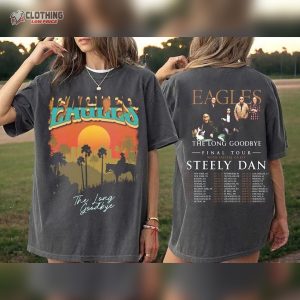 Eagles The Long Goodbye 2024 Tour Shirt, The California Concert T-Shirt 2024