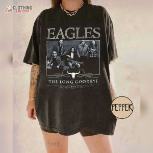 Eagles The Long Goodbye 2024 Tour Shirt, The California Concert T-Shirt, Music Tour 2023 Shirt