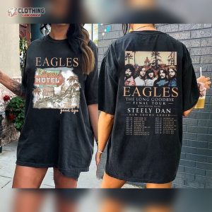 Eagles The Long Goodbye 2024 Tour Shirt The California Concert T Shirt Music Tour 2023 Shirt