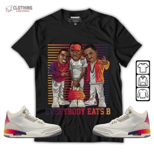 Eats Unisex Shirt J Balvin Jordan 3S Tee Jordan 3 J Balvin T Shirt 3