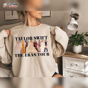 Embrace The Eras Taylor Swiftie Tour Sweatshirt Collection 3