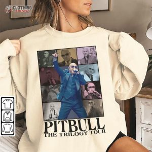 Enrique Iglesias Pitbull Ricky Music Shirt Pitbull Ricky The Trilogys Tour 2 3