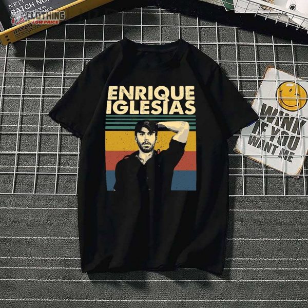 Enrique Iglesias T-Shirt, Enrique Iglesias Gift Shirt Idea