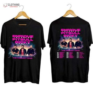 Enrique Iglesias X Pitbull X Ricky Martin The Trilogy Tour 2023 Shirt, The Trilogy 2023 Concert Shirt