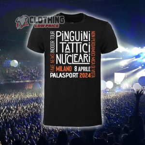 Fake News Tour Palasport 2024 Tactical Nuclear Penguins T Shirt