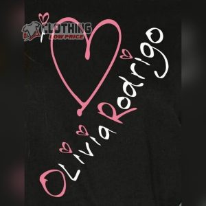 Fashion I Love Olivia Rodrigo T Shirt, Olivia Rodrigo 2024 Tour Music Unisex T-Shirt, Olivia Guts Tour 2024 Merch