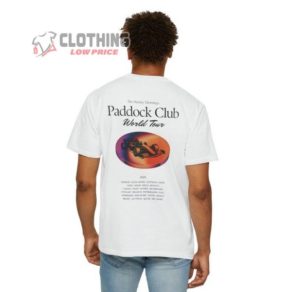 Formula One Paddock Club World Tour 2024 Shirt, F1 Shirt, Racing Fan Tee, Vintage Inspired Tee, F1 Trending T-Shirt, Motorsport Gift