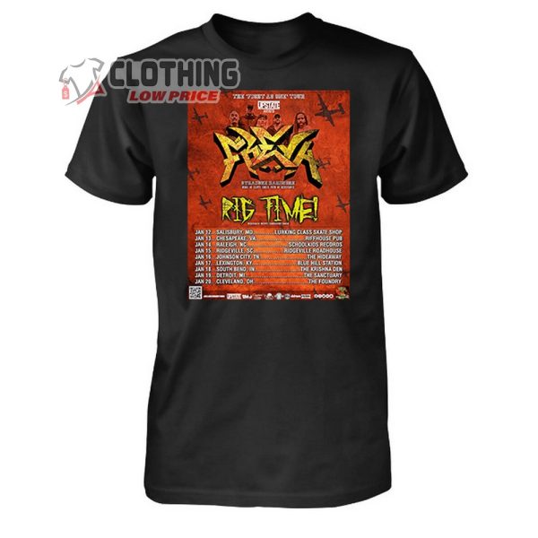Freya And Rig Time New Tour 2024 Merch, The Fight As One Tour Shirt, Freya And Rig Time American Tour 2024 T-Shirt