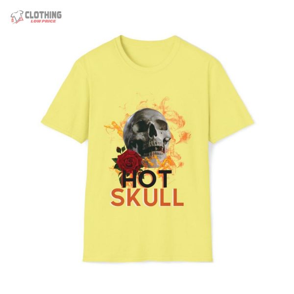 Funny Valentines Day T-Shirt, Hot Skull Tee