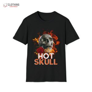 Funny Valentines Day T Shirt Hot Skull Tee 3