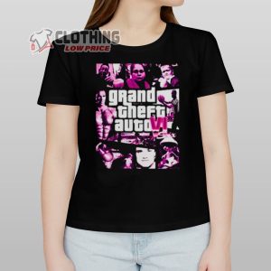 GTA 6 Grand Theft Auto VI Merch, Grand Theft Auto VI T-Shirt
