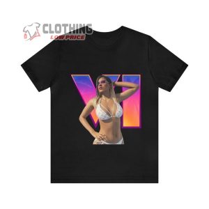 GTA 6 Lucia T-Shirt, GTA 6 Official Game Release, GTA 6 Shirt, Grand Theft Auto Tee, Gift For Gamer